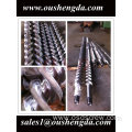 Top-level tungsten carbide screw for pvc pipe extrusion